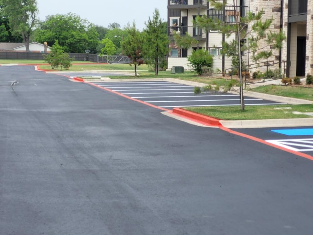 Is Red Line Striping Required In Austin, Tx?