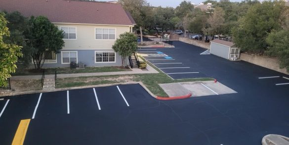 How Proper Striping in Austin Texas Can Prevent Parking Lot Hazards