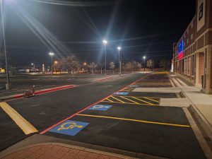 The Hazards of Faded Parking Lot Striping HOA Residents 